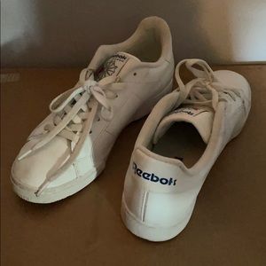 Reebok NPC White Tennis Shoes